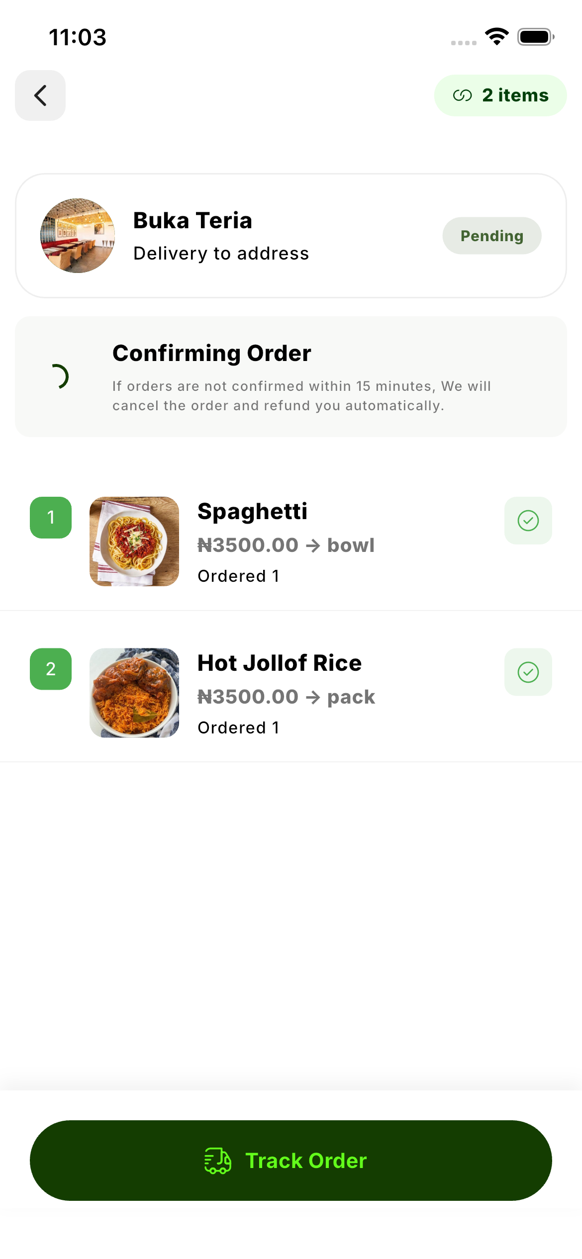 Cubrin Payment